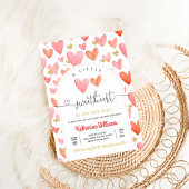 Invitation Baby Shower pour la Saint-Valentin