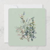 Invitation Baby shower pour mère et enfant (Dos)