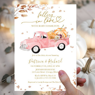 Invitation Baby Shower pour Tomber Amoureux