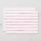 Invitation Baby Shower pour un adorable petit chaton (Dos)
