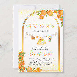 Invitation Baby Shower pour une Petite Chouette Fille