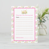 Invitation Baby Shower Poussin de Printemps (Debout devant)