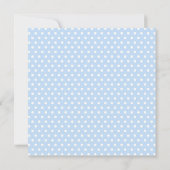 Invitation Baby shower Prince Eléphant (Dos)