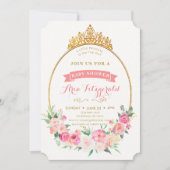 Invitation Baby shower Princess (Devant)