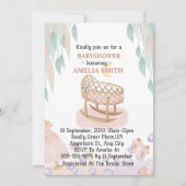 Invitation Baby shower Princesse (Devant)