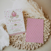 Invitation Baby shower Princesse