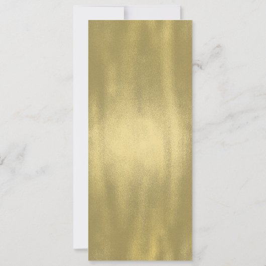 Invitation Baby shower princesse rose et or à huile (Dos)