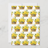 Invitation Baby shower principal au citron de Squeeze (Dos)