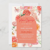 Invitation Baby shower principal de pressoir de citrons de ci (Devant)