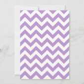 Invitation Baby shower Purple Baby Rock (Dos)