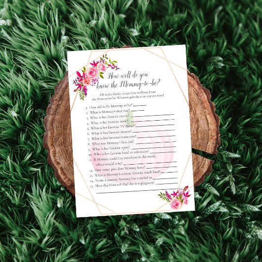 Invitation Baby shower qui connaît maman meilleur Citrouille