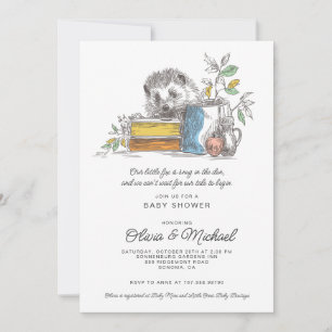 Invitation Baby Shower Renard Mignon
