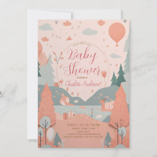 Invitation Baby shower River Vista