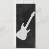 Invitation Baby shower Rock Star (Dos)