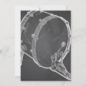 Invitation Baby shower Rock Star (Dos)