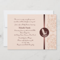 Invitation Baby shower Rocking Chair