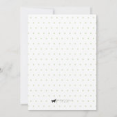 Invitation Baby shower Rocking Horse Mention d'invitation (Dos)