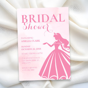 Invitation Baby shower rose