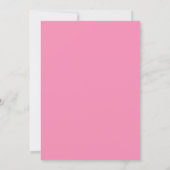 Invitation Baby shower rose (Dos)