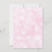 Invitation Baby shower rose Ballerina Princess (Dos)
