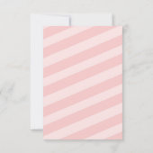 Invitation baby shower rose et or (Dos)