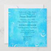 INVITATION baby shower - RUBBER DUCKY & AMIS (Dos)