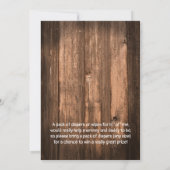 Invitation Baby shower Rustic Baby Q BBQ (Dos)