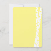 Invitation Baby shower rustique de l'arbre à oiseaux des bois (Dos)