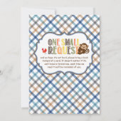 Invitation Baby shower Safari (Dos)