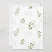 Invitation Baby shower Safari Baby Animals (Dos)