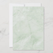 Invitation Baby shower Safari Jungle Animaux (Dos)