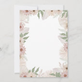 Invitation Baby shower Safari personnalisée (Dos)