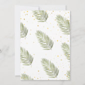 Invitation Baby shower Safari Wild One (Dos)