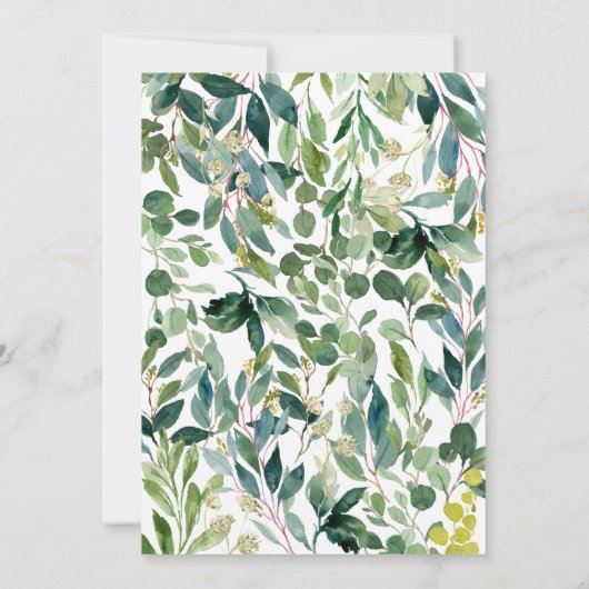 Invitation Baby shower Safari Wild One (Dos)