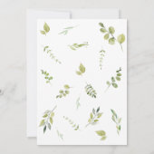 Invitation Baby shower Safari Wild One Jungle (Dos)