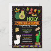 Invitation Baby shower Saint-Guacamole (Devant)