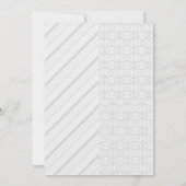 Invitation Baby shower scientifique (Dos)