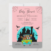 Invitation Baby shower Scooby-Doo Spooktacular (Devant)