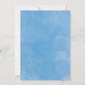 Invitation Baby shower Ship Ahoy C'est un garçon Simple Nauti (Dos)