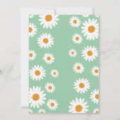 Invitation Baby shower simple aquarelle (Dos)