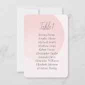 Invitation Baby shower simple rose (Dos)