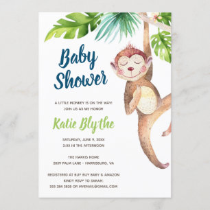 Invitation Baby shower singe