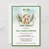Invitation Baby shower singe (Devant)