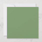 Invitation Baby Shower Sloth Rustique (Dos)