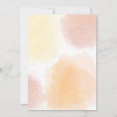 Invitation Baby shower solaire (Dos)