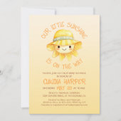 Invitation Baby shower solaire (Devant)