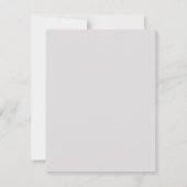 Invitation Baby shower solaire de Pink Mountain (Dos)