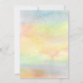 Invitation Baby shower Soleil Venez Ici Le Fils (Dos)