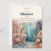 Invitation Baby shower Sous La Mer (Devant)