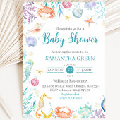 Invitation Baby Shower Sous les Mers